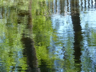 Photographie intitulée "Magie sur l'eau 2" par Monique Anna Michel, Œuvre d'art originale, Photographie non manipulée