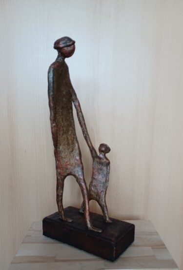 Sculptuur getiteld "Le petit Prince" door Monique Schoonenburg (MSC), Origineel Kunstwerk, Beton