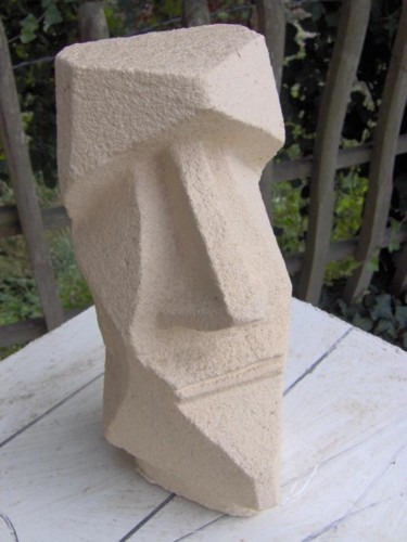 Sculpture intitulée "Maunga tega" par Pascal Jean Léon Cozler, Œuvre d'art originale