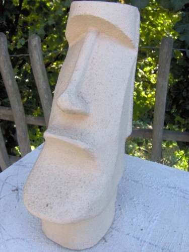 Sculpture intitulée "Vinapu" par Pascal Jean Léon Cozler, Œuvre d'art originale