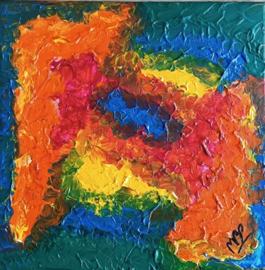 Pintura intitulada "Rainbow" por Montse Barberà Pujol, Obras de arte originais, Acrílico