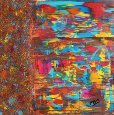 Картина под названием "Turbulence" - Montse Barberà Pujol, Подлинное произведение искусства, Акрил