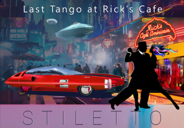 Digital Arts titled "Stiletto - Last Tan…" by Moreno Franco, Original Artwork, 2D Digital Work