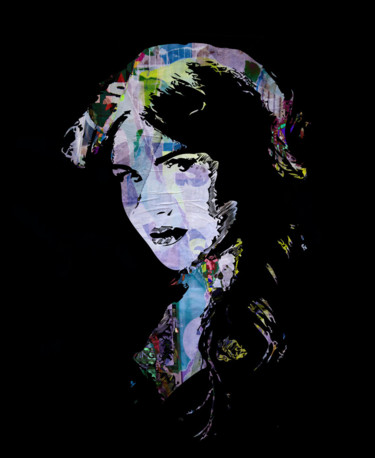 Цифровое искусство под названием "UDA - 93 - Girly" - Morgan Paslier, Подлинное произведение искусства, Фотомонтаж