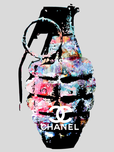Цифровое искусство под названием "UDA - GRENADE CHANEL" - Morgan Paslier, Подлинное произведение искусства, Цифровая фотогра…