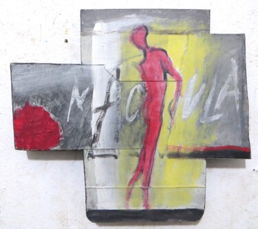 Malerei mit dem Titel "MACULA" von Morgese Giovanni, Original-Kunstwerk, Acryl