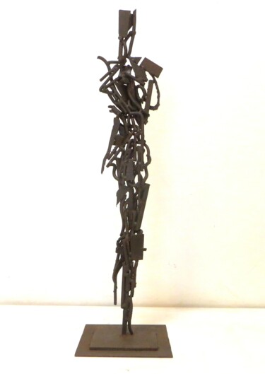 Sculpture titled "Equilibrio" by Morgese Giovanni, Original Artwork, Metals