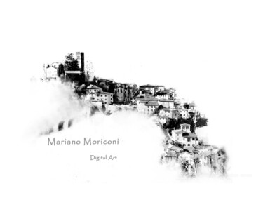 「barga serra」というタイトルのデジタルアーツ Mariano Moriconiによって, オリジナルのアートワーク