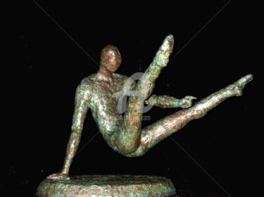 Skulptur mit dem Titel "BREAKDANCING" von Marie-Pierre Philippe-Lohézic (MPPL-ART), Original-Kunstwerk, Bronze