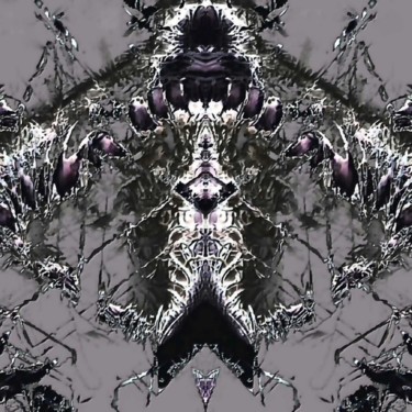 Digital Arts titled "Alien Deco" by Mrn, Original Artwork, 2D Digital Work
