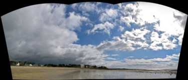 Photographie intitulée "Grande Plage, Carnac" par Michel Robitaille, Œuvre d'art originale