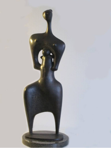 Skulptur mit dem Titel "Maternity" von Muraz Martirosyan, Original-Kunstwerk, Giesserei