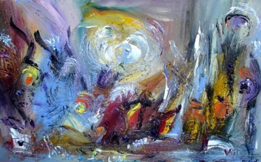 Pittura intitolato "Le vagabond des mer…" da Muriel Cayet, Opera d'arte originale