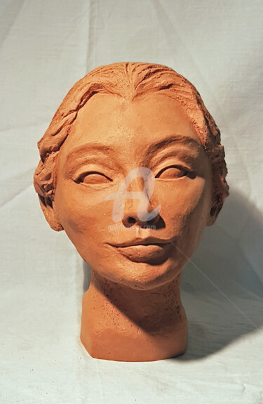 Rzeźba zatytułowany „ARWEN” autorstwa Muryelle Faure, Oryginalna praca, Terakota