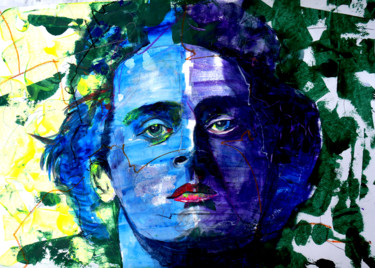 Картина под названием "Mikhail Baryshnikov…" - Dmitri Matkovsky, Подлинное произведение искусства, Акрил