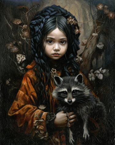 Painting titled "Arya" by Mykola Koidan, Original Artwork, Oil