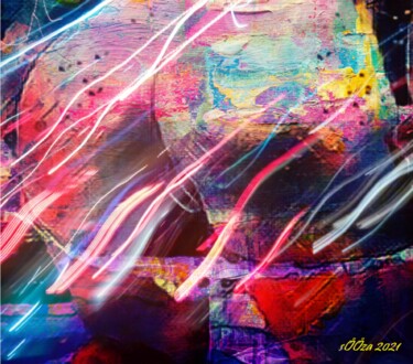 Arts numériques intitulée "lluxy ⭐⭐⭐" par Mylyfee Art, Œuvre d'art originale, Peinture numérique