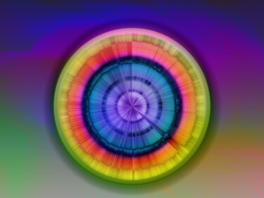 Цифровое искусство под названием "myriad-RGB_2024_001" - Myriad-Rgb, Подлинное произведение искусства, Цифровая живопись