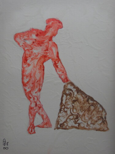 Peinture intitulée "Le toréador" par Audran, Œuvre d'art originale, Acrylique