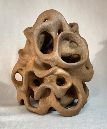 Sculpture titled "#1" by Myroslava Usenko, Original Artwork, Clay