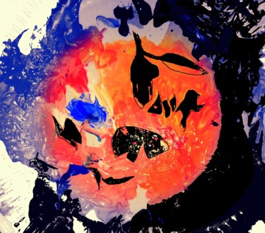 Цифровое искусство под названием "hallowen" - Mysane, Подлинное произведение искусства, Цифровая живопись