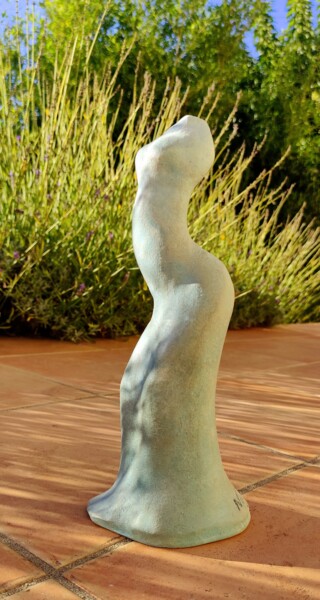 Escultura intitulada "Supein" por Nad, Obras de arte originais, Terracota