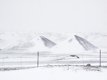 Photography titled "Covered with snow" by Nadezda Sharova, Original Artwork, Digital Photography