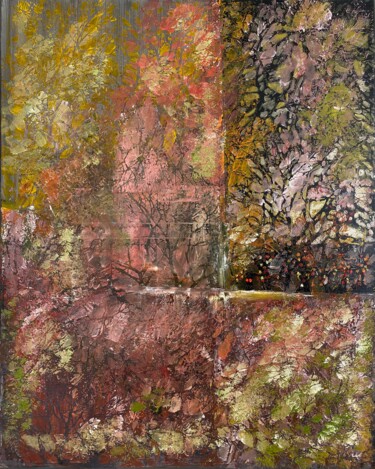 Schilderij getiteld "Fall" door Nadiia Boichenko, Origineel Kunstwerk, Acryl