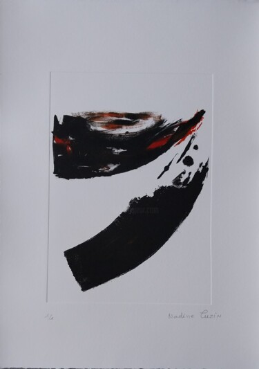 Отпечатки и Гравюры под названием "Déchirure" - Nadine Rivoal, Подлинное произведение искусства, Монотип