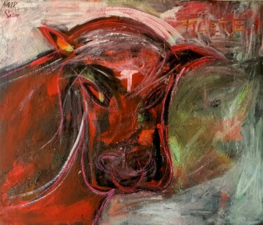 Malerei mit dem Titel "Filete" von Nanak Sosan, Original-Kunstwerk, Acryl