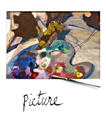 Peinture intitulée "Picture" par Nancy Fruchtman (Taya), Œuvre d'art originale, Acrylique