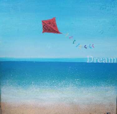 Peinture intitulée "Dream2" par Nanou, Œuvre d'art originale, Acrylique