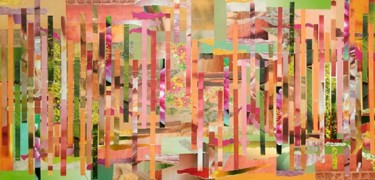 Collages intitulée "Messages précieux" par Nash, Œuvre d'art originale, Collages