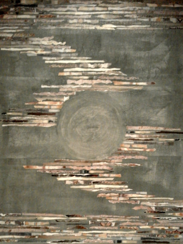 Collages intitulée "Ecrins de rêve" par Nash, Œuvre d'art originale, Collages