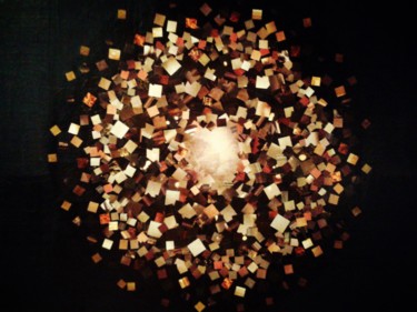 Collages intitulée "Parfums" par Nash, Œuvre d'art originale