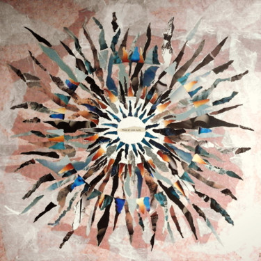 Collages intitulée "Mille et une nuits" par Nash, Œuvre d'art originale