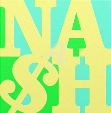 Painting titled "NA$H [5]" by Na$H, Original Artwork, Acrylic Mounted on Wood Stretcher frame