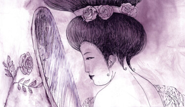 印花与版画 标题为“Illustration 583. P…” 由Natali Antonovich, 原创艺术品, 数字打印