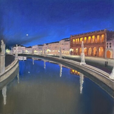 Peinture intitulée "Bella Padova" par Natalia Balashova. Pastelist., Œuvre d'art originale, Pastel