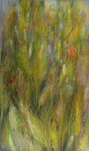 Malerei mit dem Titel "herbes d'été.  summ…" von Natalia Balashova. Pastelist., Original-Kunstwerk, Pastell