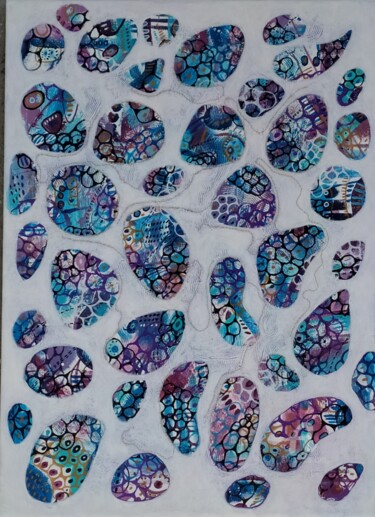 "Stones of my memory" başlıklı Tablo Natalia Berezina (natimade) tarafından, Orijinal sanat, Akrilik