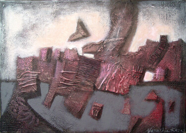 Ζωγραφική με τίτλο "The wind of change…" από Natalia Kaza, Αυθεντικά έργα τέχνης, Ακρυλικό