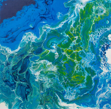Malerei mit dem Titel "Sea" von Natalia Kurmaeva, Original-Kunstwerk, Acryl