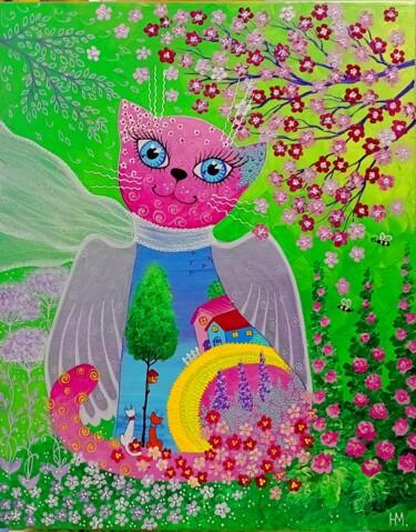 Schilderij getiteld "Вечная весна" door Nataliia Mashkina, Origineel Kunstwerk, Acryl