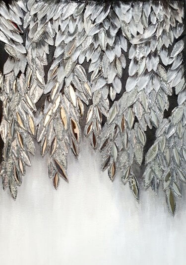 "leaf fall" başlıklı Tablo Natalia Pechenkina tarafından, Orijinal sanat, Akrilik Ahşap Sedye çerçevesi üzerine monte edilmiş