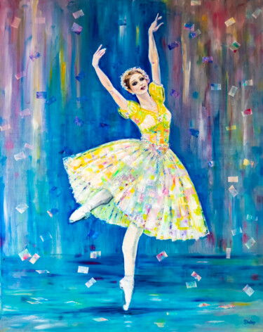 Картина под названием "Inspiration" - Natalia Shchipakina, Подлинное произведение искусства, Масло Установлен на Деревянная…