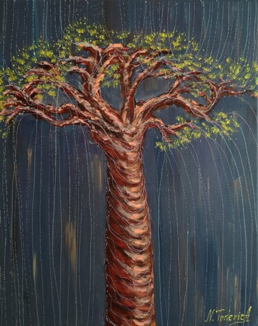 Картина под названием ""Tree of life"" - Natalia Toderica, Подлинное произведение искусства, Акрил