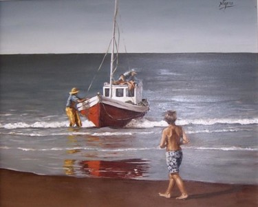 Pintura titulada "MARINA CABO POLONIO" por Natalia Tejera, Obra de arte original