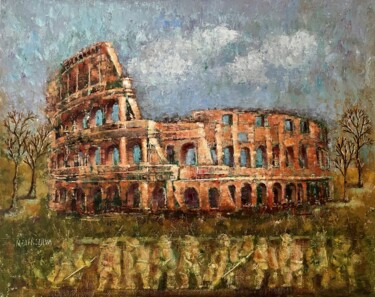 제목이 "“Colosseum”"인 미술작품 Natalie Aleksejeva (NatalieVerve)로, 원작, 기름