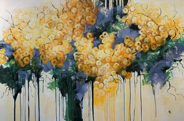 Pittura intitolato "Spring awakening" da Natalie Aleksejeva (NatalieVerve), Opera d'arte originale, Acrilico